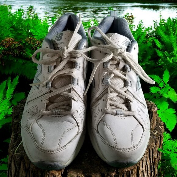 New Balance 608 V5 Women's Size 8 White Athletic Training Walking Shoes 11702 - Picture 3 of 8